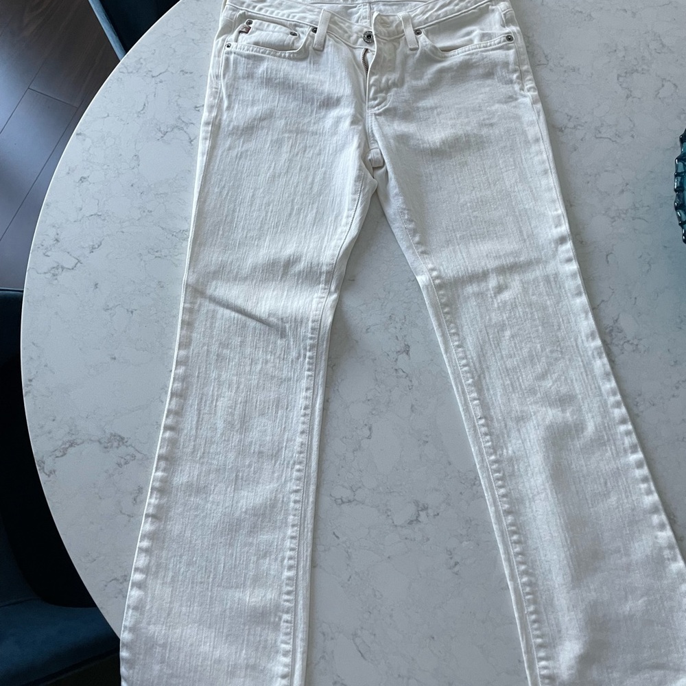 BIG STAR Mia Bootcut Jeans Size 28, White